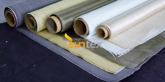 Grease Resistant Silicone Coated Glass Fibre Fabric For Jacket & Cover