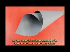 पीटीएफई लेपित फाइबरग्लास कपड़े उच्च तापमान फाइबरग्लास कपड़े