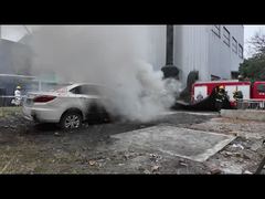 सनटेक्स कार में आग लगने का कंबल