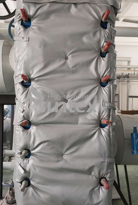 Silicone Coated Glass Fiber Fabric for Insulation Cover Insulation Pad Industrial Thermal Cover
