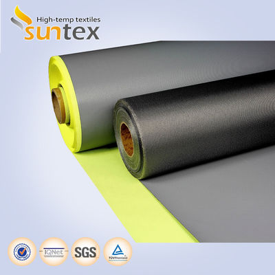 Fire Resistant PTFE Coated Fiberglass Fabric with Soft Texture and Easy Fabrication for Industrial Thermal Protection