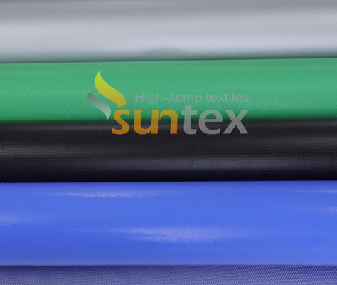 Good Supplier Fire Resistant Silicone Coated Fiberglass High Temperature Resistance E-Glass Silicone Fiberglass Cloth