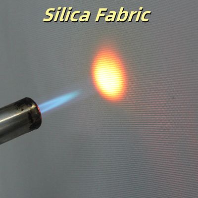 Vermiculite Silica Coated Fiberglass Fabric 1200°C Heat Resistant