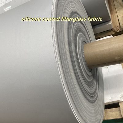 Silicone Coated Fiberglass Fabric Fireproof Heat Resistant 850g/m2