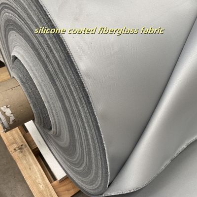 E-Glass Silicone Coated Fiberglass Fabric Fireproof Heat Resistant