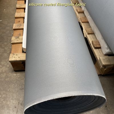 Fireproof Silicone Coated Fiberglass Fabric - High Temperature Resistant