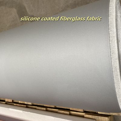 Silicone Coated Fiberglass Fabric E-Glass Fireproof Heat Resistant