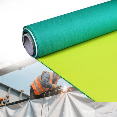High Strength E-Glass Cloth Industrial PU Coated Fiberglass Fabric Fire Retardant Fabric