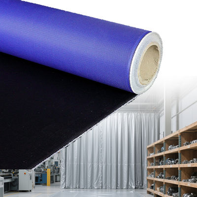 Heat Resistant and Abrasion Resistant PU Coated Fiberglass Fabric with 1m to 1.55m Width for Fireproof Applications