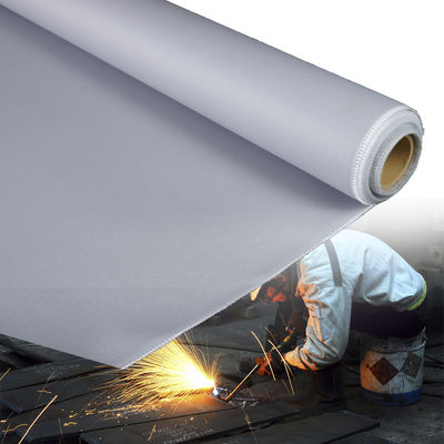 High-Temperature Fireproof Welding Blanket 460 g/sqm 0.41 mm Up to 1800C Heat Resistant Flame Retardant Welding Mat