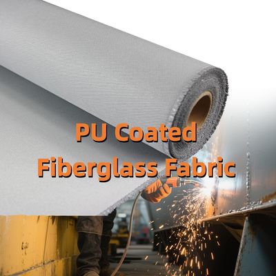 Fireproof Fiberglass Cloth Welding Blanket with No Itch Blue/Black Color and 460 g/sqm Weight
