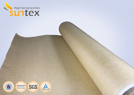 High Temperature Resistance Alkali Free 600gsm Silica Coated Fiberglass Fabric for Expansion Joints