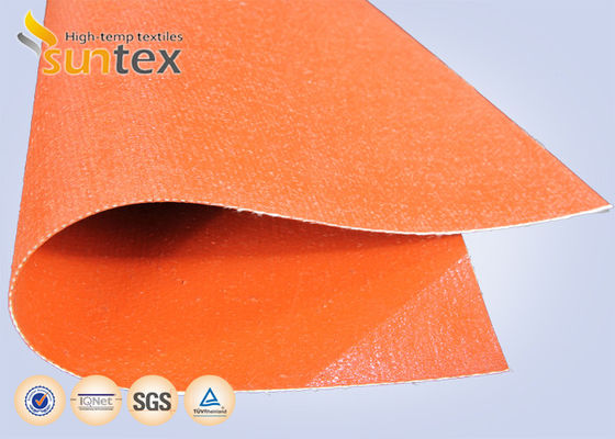 Fireproof Silicone Coated Fiberglass Fabric - High Temperature Resistant