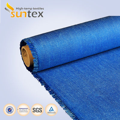 Fireproof Acrylic Coated Fiberglass Fabric with 550 Degree C Temperature Resistance for Welding Blankets
