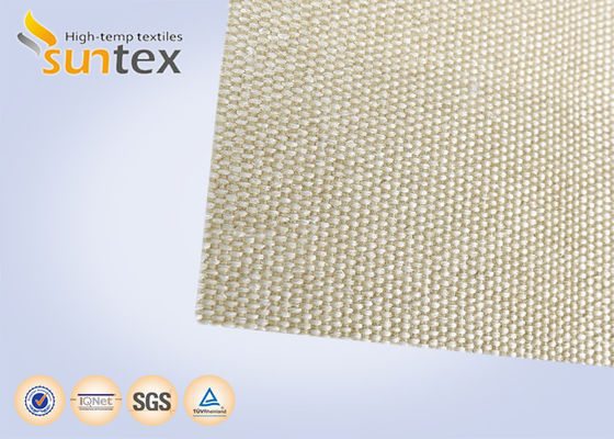 Vermiculite Coated Fiberglass Fabric 1200°C Fireproof Thermal Insulation