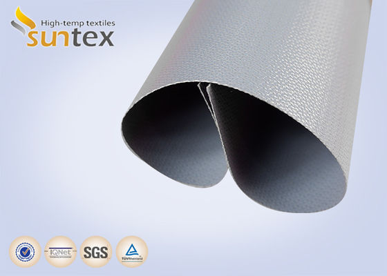 Industrial PTFE Coated Fiberglass Fabric with High Fire Resistance, Easy Fabrication, and 550℃ Temperature Resistance for Thermal Protection