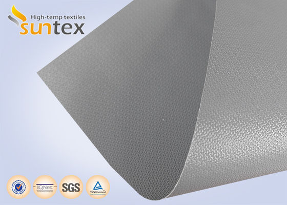Industrial PTFE Coated Fiberglass Fabric with High Fire Resistance, Easy Fabrication, and 550℃ Temperature Resistance for Thermal Protection