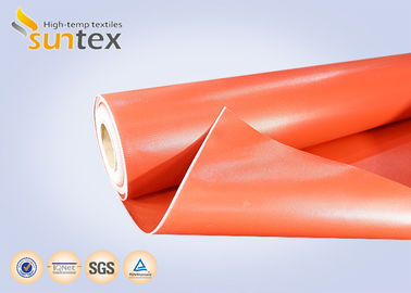 Fire Prevention Silicone Coated Fiberglass Fabric Insulating Silicone Fiberglass Fabric For High Temperature Protection