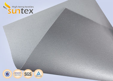 Silicone Coated Fiberglass Fabric 400 g/sqm -50C to 500C Temperature Resistant
