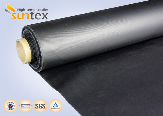 Chemical-Resistant Black Neoprene-Coated Fiberglass Fabric or Tape for Middle East
