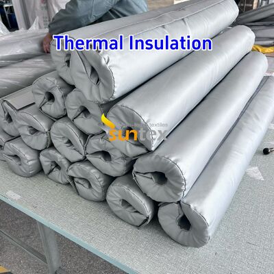 High Temperature 1000°C Resistant Customizable Water and Oil Resistant Thermal Insulation Fabric Removable Cover