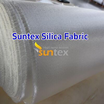 Wholesale Custom Fire Resistant Silica Cloth Fiberglass Cloth with 1000℃ Temperature Resistance and 18 oz/sqy Unit Weight