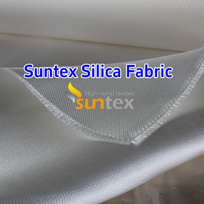 1700℃ High Purity Silica Fabric 96% SiO2 Fire Resistant Industrial Thermal Insulation Cloth Suntex Factory Supply
