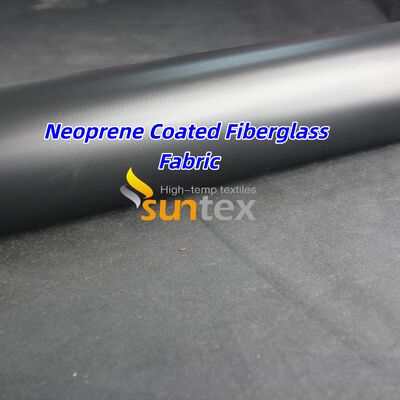 High Temperature Resistance Flame Retardant Neoprene Coated Fiberglass Fabric for Chemical Resistant Flexible Fabric Connector