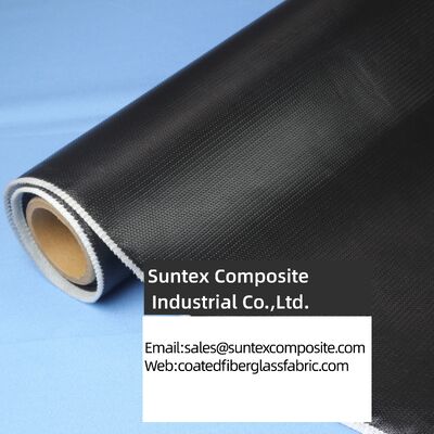 Fireproof High Temperature Resistance Silicone Coated Fiberglass Fabric with 4H Satin Weave for Welding Blankets & Fire Curtains
