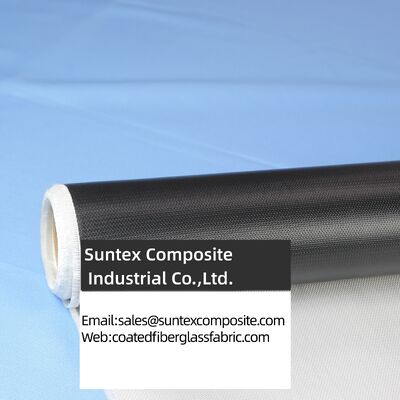 High Temperature Resistance Fireproof Silicone Coated Fiberglass Fabric with Customizable Width