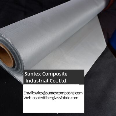 Fireproof High Temperature Resistance 4H Satin Weave Silicone Coated Fiberglass Fabric