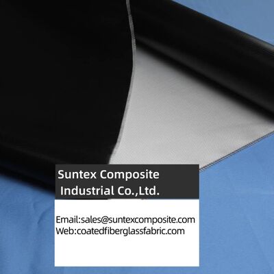 Waterproof Fireproof Double Sided Silicone Coated Fiberglass Fabric with High Temperature Resistance for Expansion Joints