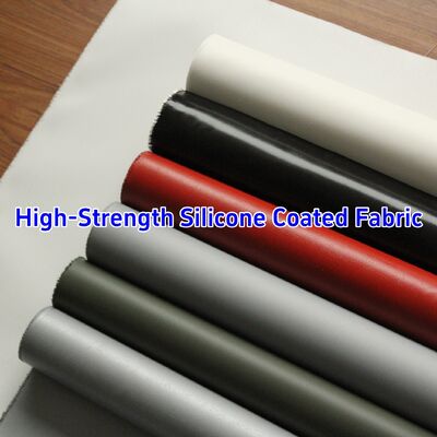 Multiple Colors Customized Smoke Blocking Fireproof Silicone Coated Fiberglass Fabric for Heat Resistant Insulation