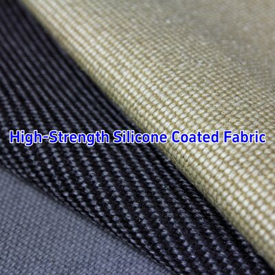 High Temperature Resistant Fire Resistance 590 g/sqm Weight Silicone Coated Fiberglass Fabric High Silica Fiberglass Cloth