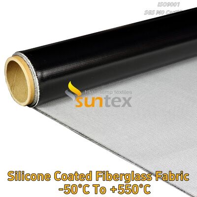 Factory Made Cheap Price High Strength Single Side Silicone Membrane Impregnated Fiberglass