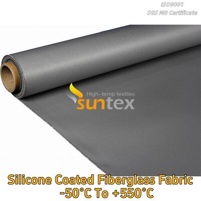 Factory Made Cheap Price High Strength Single Side Silicone Membrane Impregnated Fiberglass