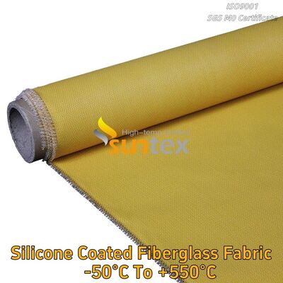 Factory Made Cheap Price High Strength Single Side Silicone Membrane Impregnated Fiberglass