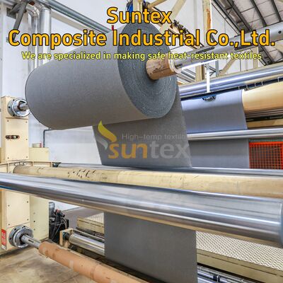 High Temperature 1700℃ High Silica Fiber Glass Cloth for Fire Blanket