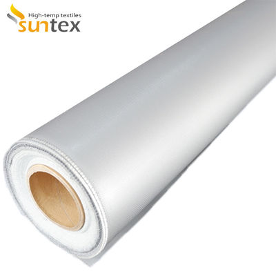 High Temperature Resistant Fireproof Anti-tear Silicone Coated Fiberglass Fabric for Industrial Applications