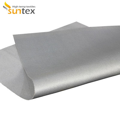 Durable 850g/m2 Weight Silicone Coated Fiberglass Fabric with 260℃ Heat Resistance and Fireproof Properties for Harsh Environments
