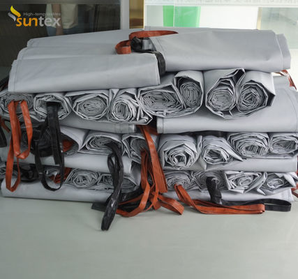 Durable Suntex Fire Blanket Withstands High Heat and Offers Thermal Resistance 550℃/1000℃ for EV Car Fire Protection