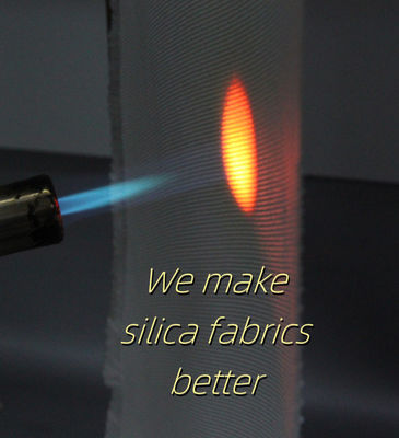 High Temperature Heat Insulation Fire Proof Silica Glass Fiber Blanket Cloth