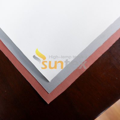 Silicone Rubber Coated Fabric Provides Insulation For Pipes , Valves And Joints