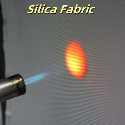 वर्मीकुलाइट लेपित शीसे रेशा कपड़े 1200°C अग्निरोधक 620g/sqm