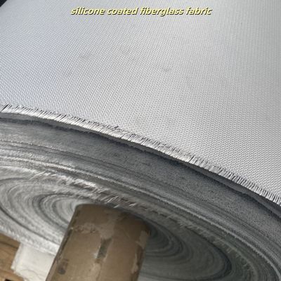 Silicone Coated Fiberglass Fabric Fireproof Heat Resistant 850g/m2