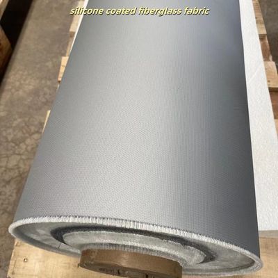 Silicone Coated Fiberglass Fabric Heat Resistant Fireproof Cloth