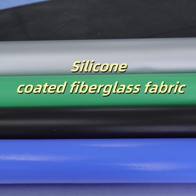 Silicone Coated Fiberglass Fabric 400 g/sqm, 0.3mm Thickness