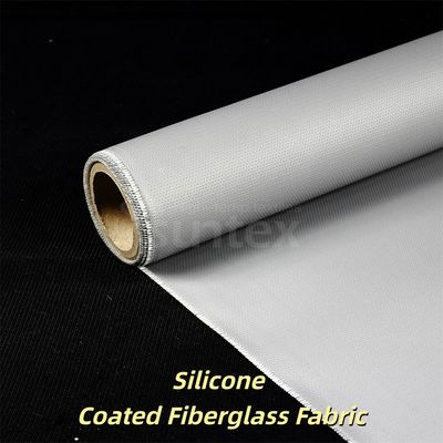 High Temperature Resistant Fireproof Anti-tear Silicone Coated Fiberglass Fabric for Industrial Applications