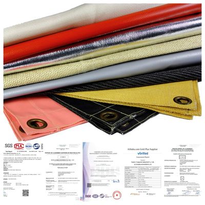 Custom Size High Temperature Resistant Heavy Duty Fiberglass Welding Fire Blanket