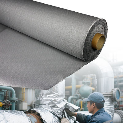 High-Temperature Fireproof Welding Blanket 460 g/sqm 0.41 mm Up to 1800C Heat Resistant Flame Retardant Welding Mat